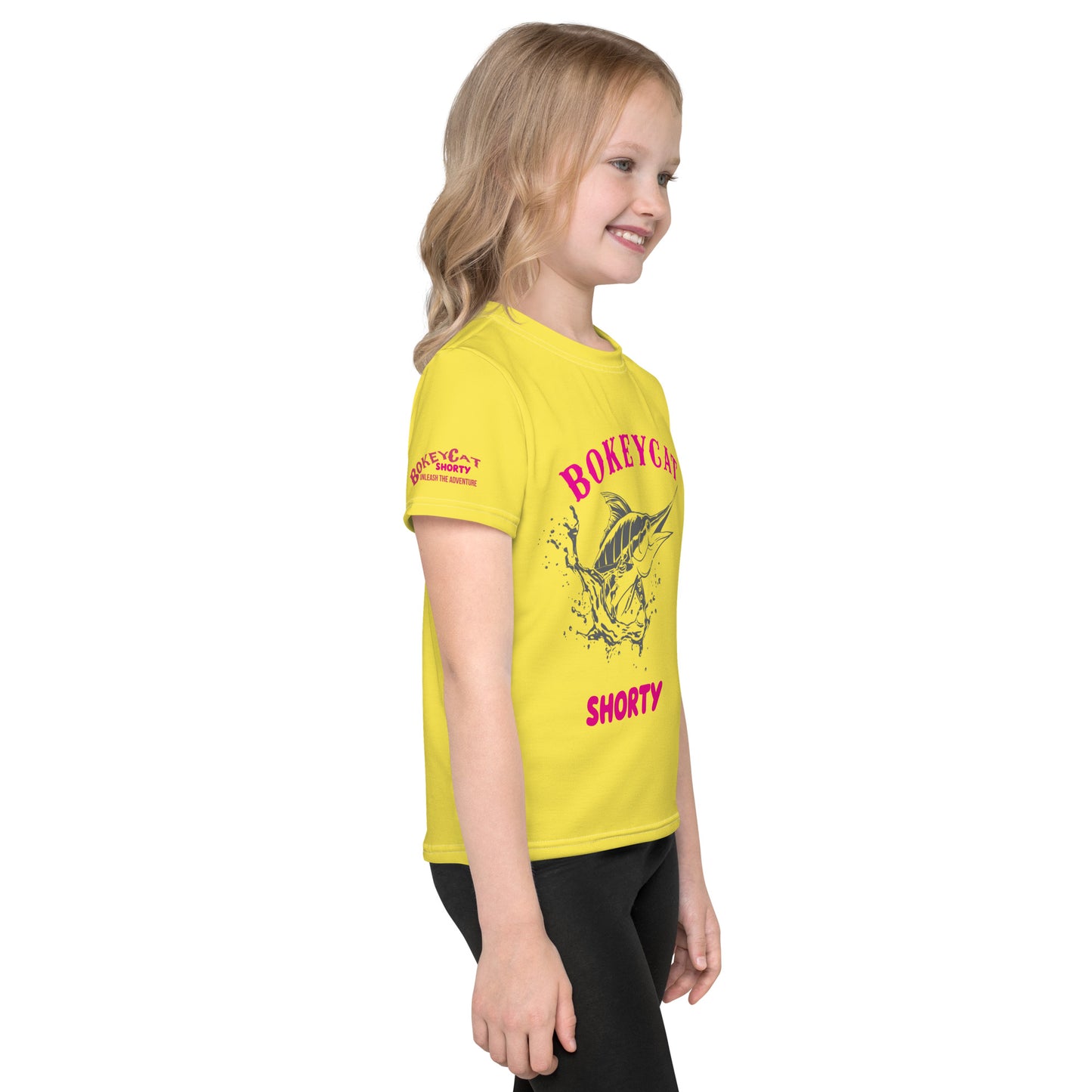 BokeyCat Kids crew neck t-shirt