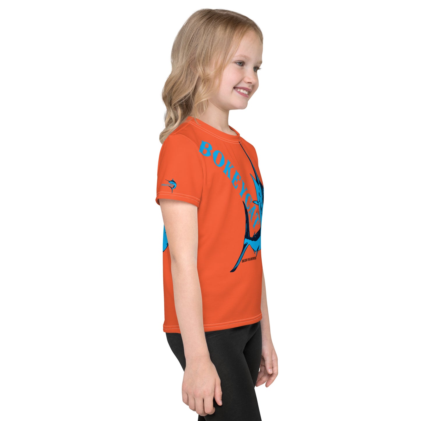 BokeyCat kids crew neck t-shirt