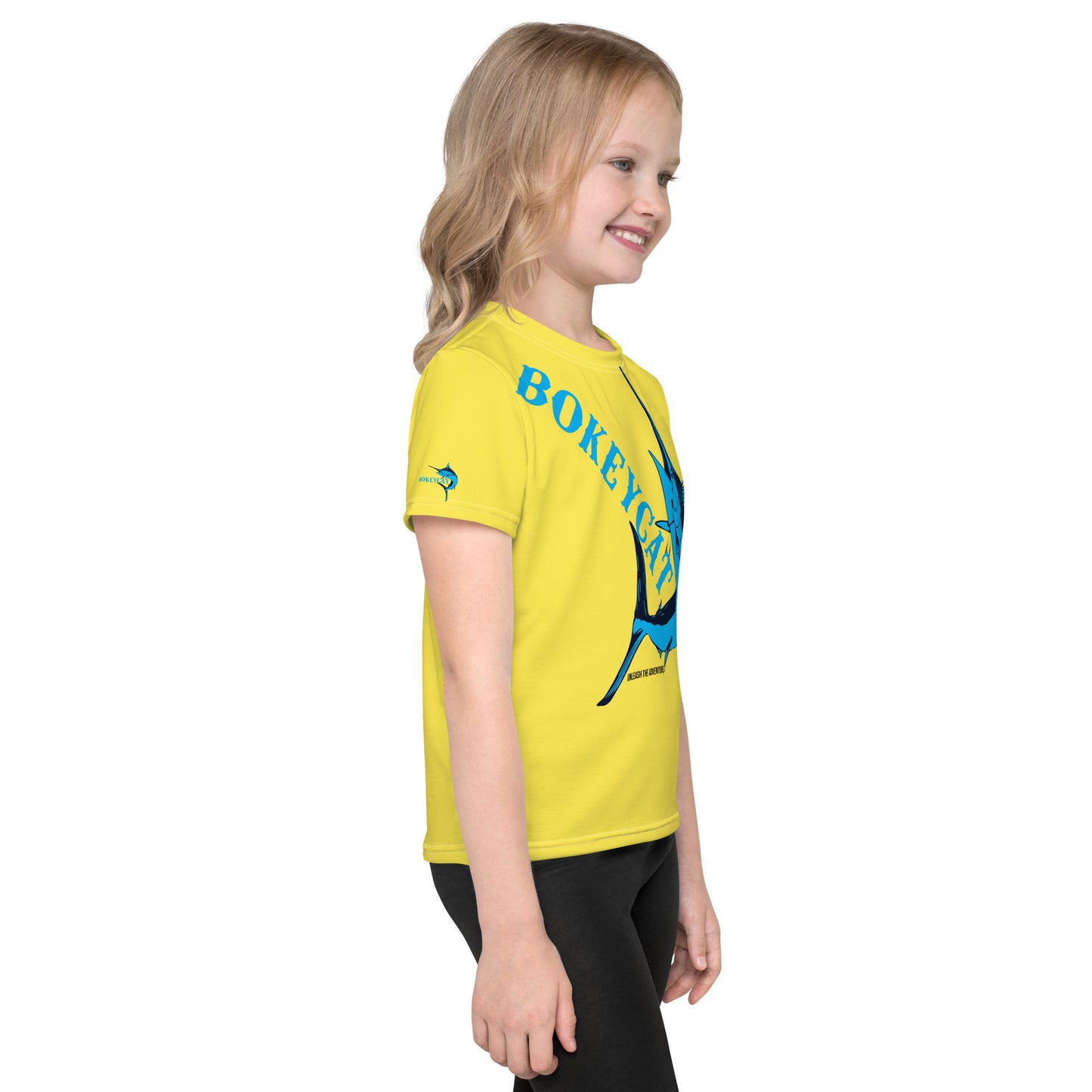 BokeyCat kids crew neck t-shirt