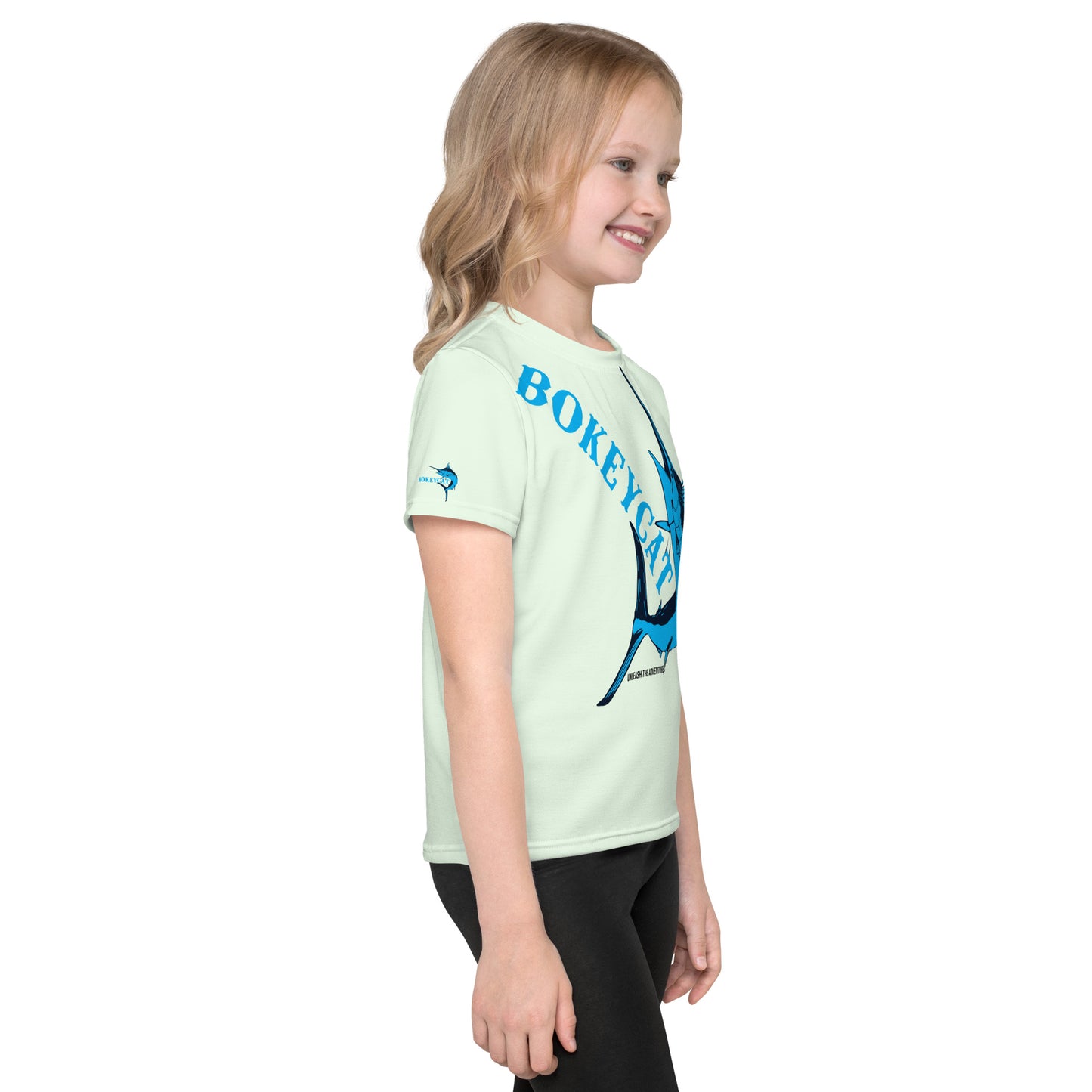 BokeyCat  kids crew neck t-shirt