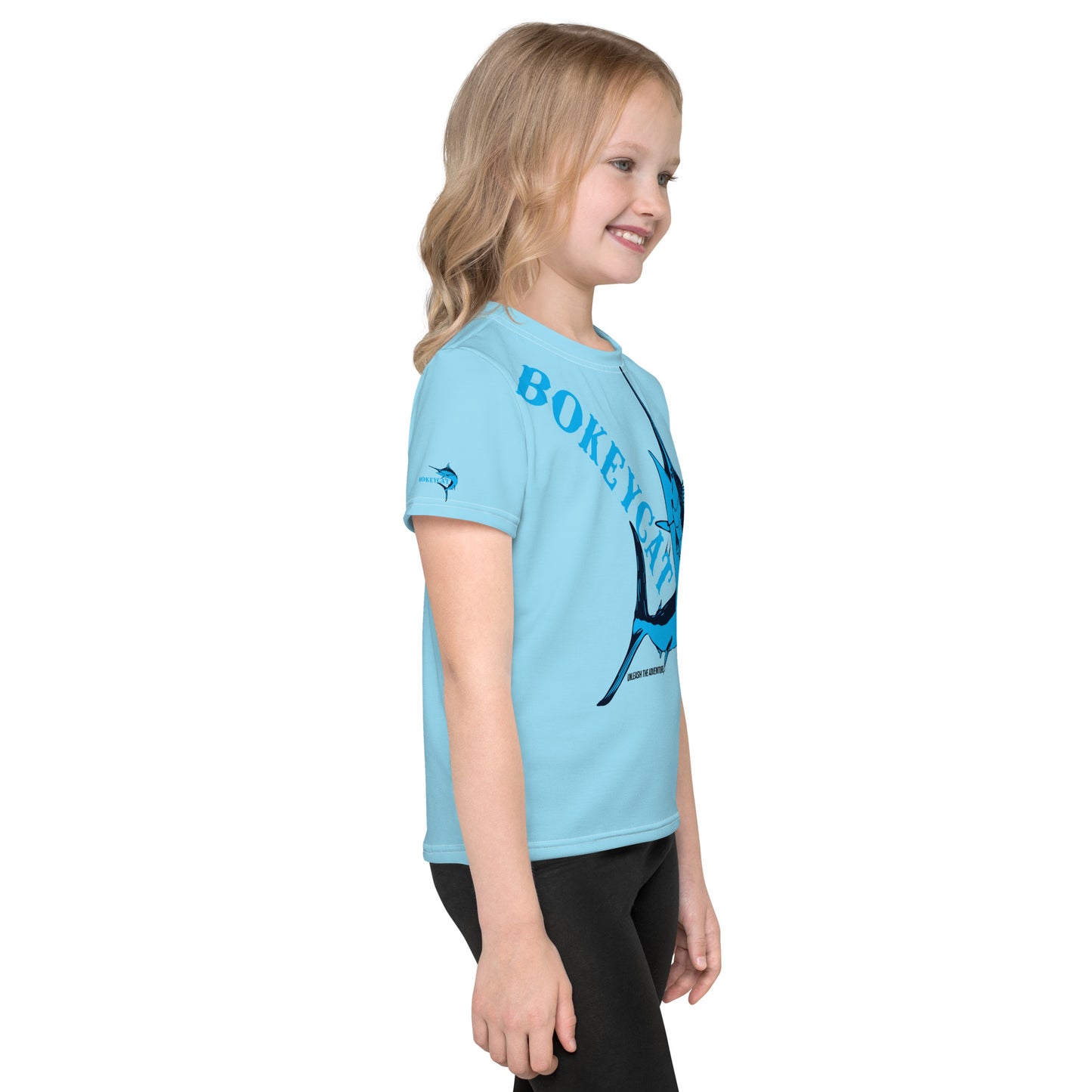 BokeyCat kids crew neck t-shirt