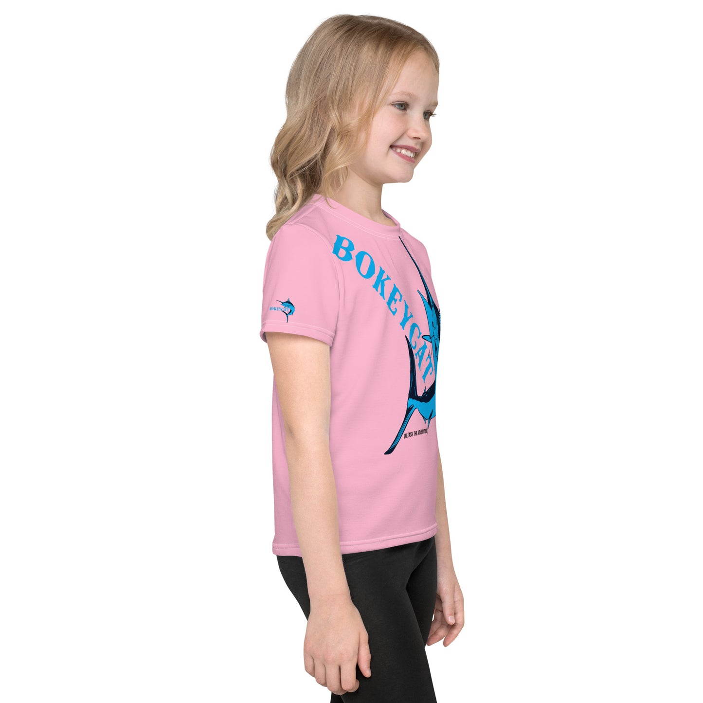 BokeyCat kids crew neck t-shirt