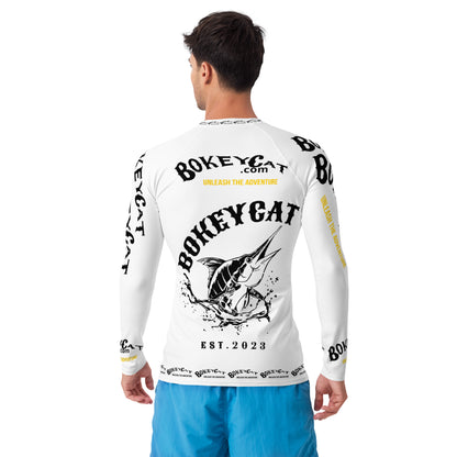 BokeyCat .com Men's Rash Guard