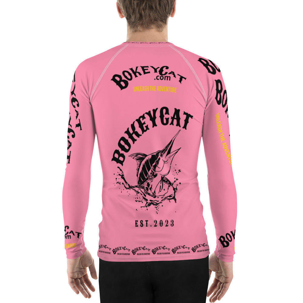 BokeyCat ,com Men's Rash Guard