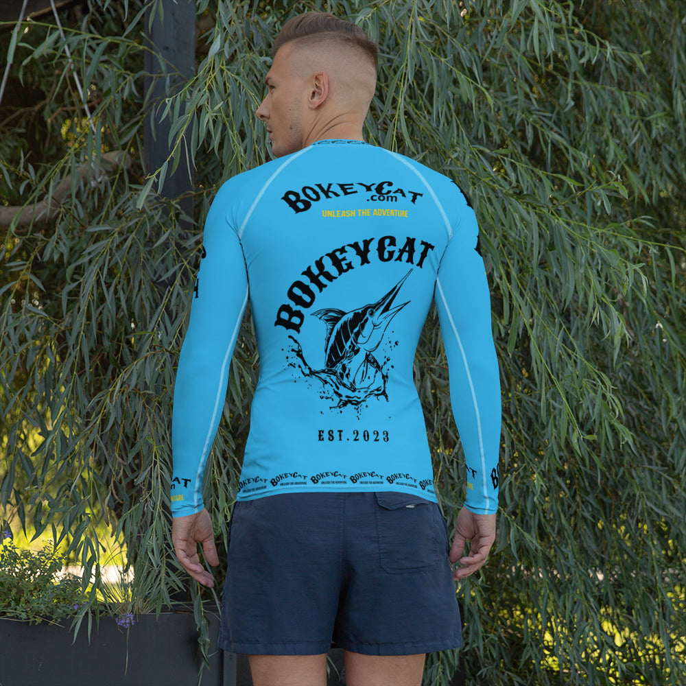 BokeyCat ,com Men's Rash Guard