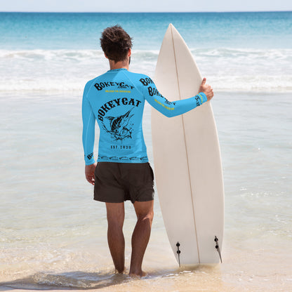 BokeyCat ,com Men's Rash Guard