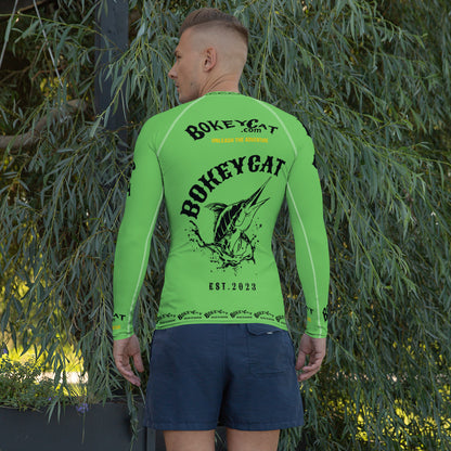 BokeyCat .com Men's Rash Guard