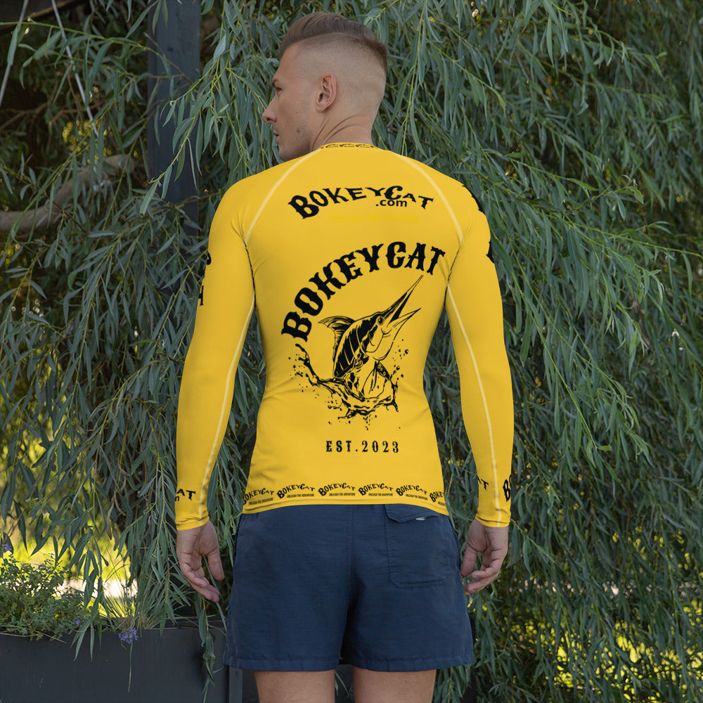 BokeyCat .com Men's Rash Guard