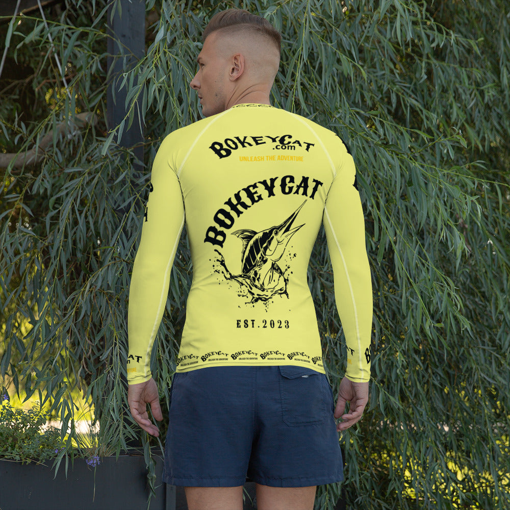 BokeyCat .com Men's Rash Guard