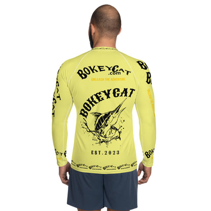 BokeyCat .com Men's Rash Guard