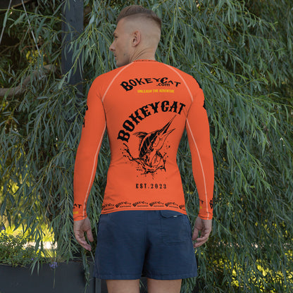 BokeyCat .com Men's Rash Guard