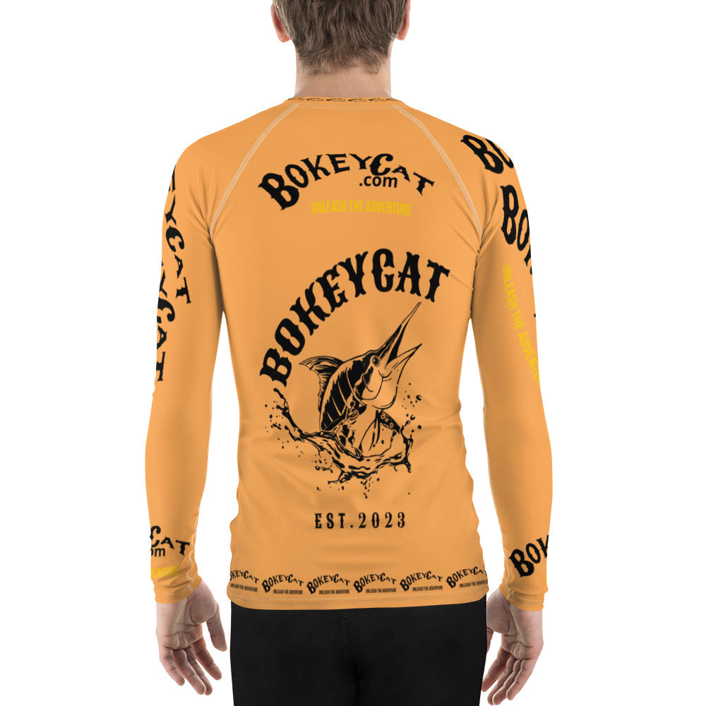 BokeyCat .com Men's Rash Guard