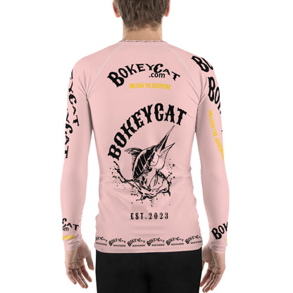 BokeyCat .com Men's Rash Guard