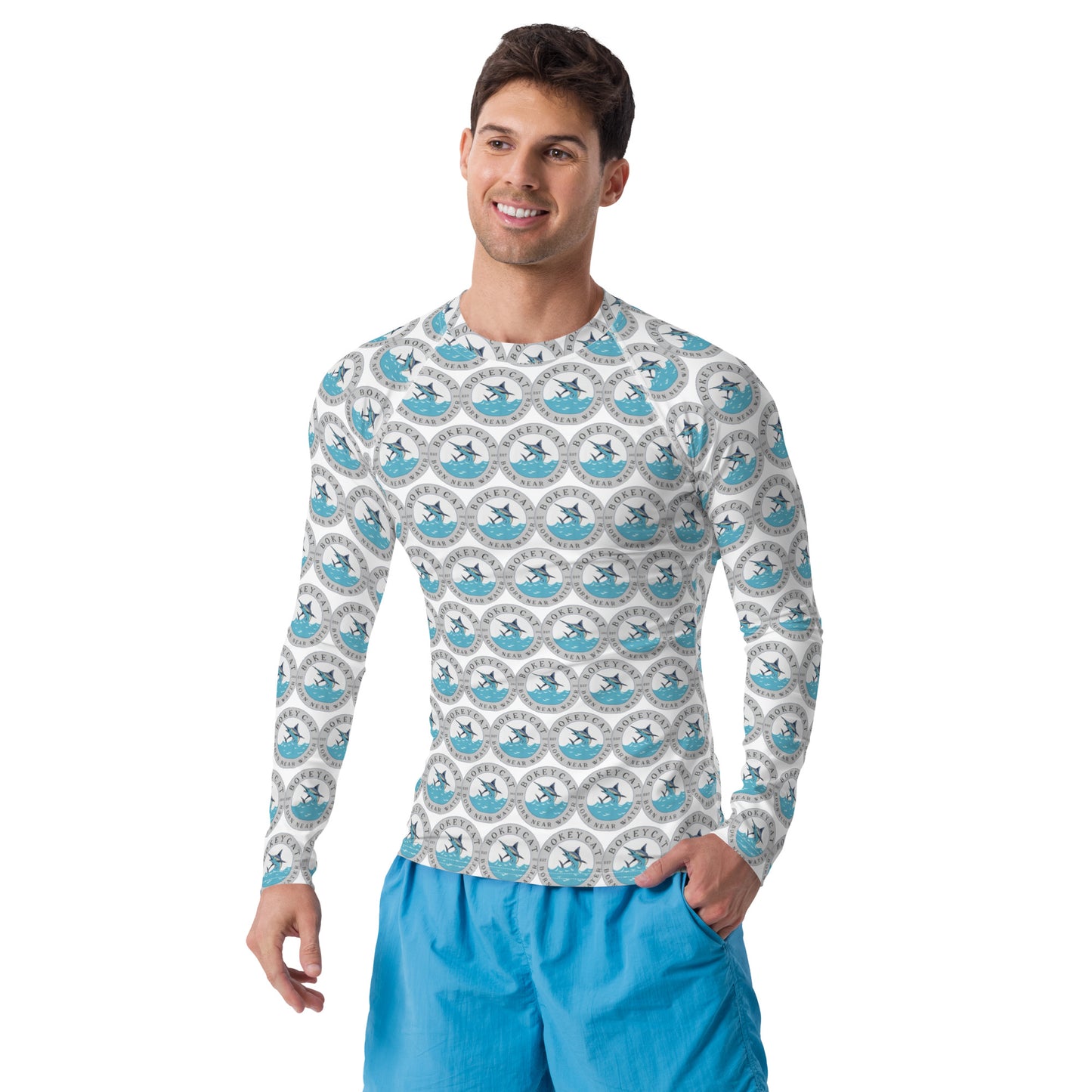 BokeyCat Men's Rash Guard