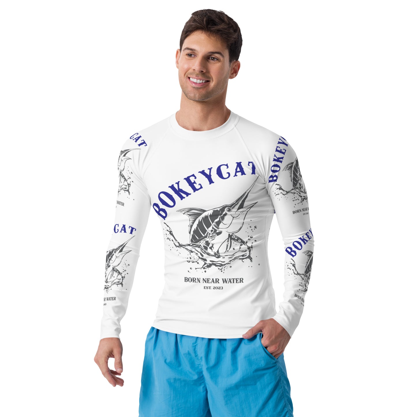 BokeyCat Men's Rash Guard