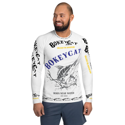 BokeyCat .com Men's Rash Guard