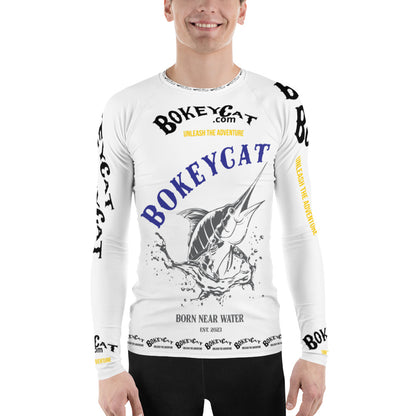 BokeyCat .com Men's Rash Guard