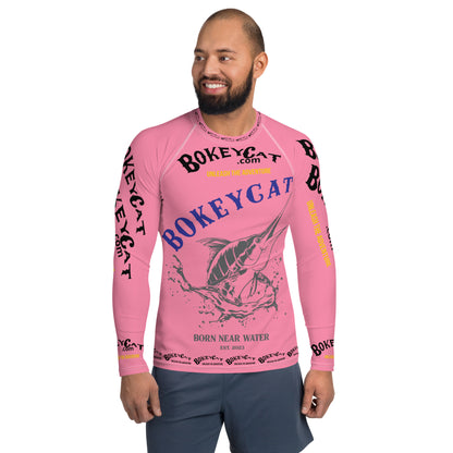 BokeyCat ,com Men's Rash Guard