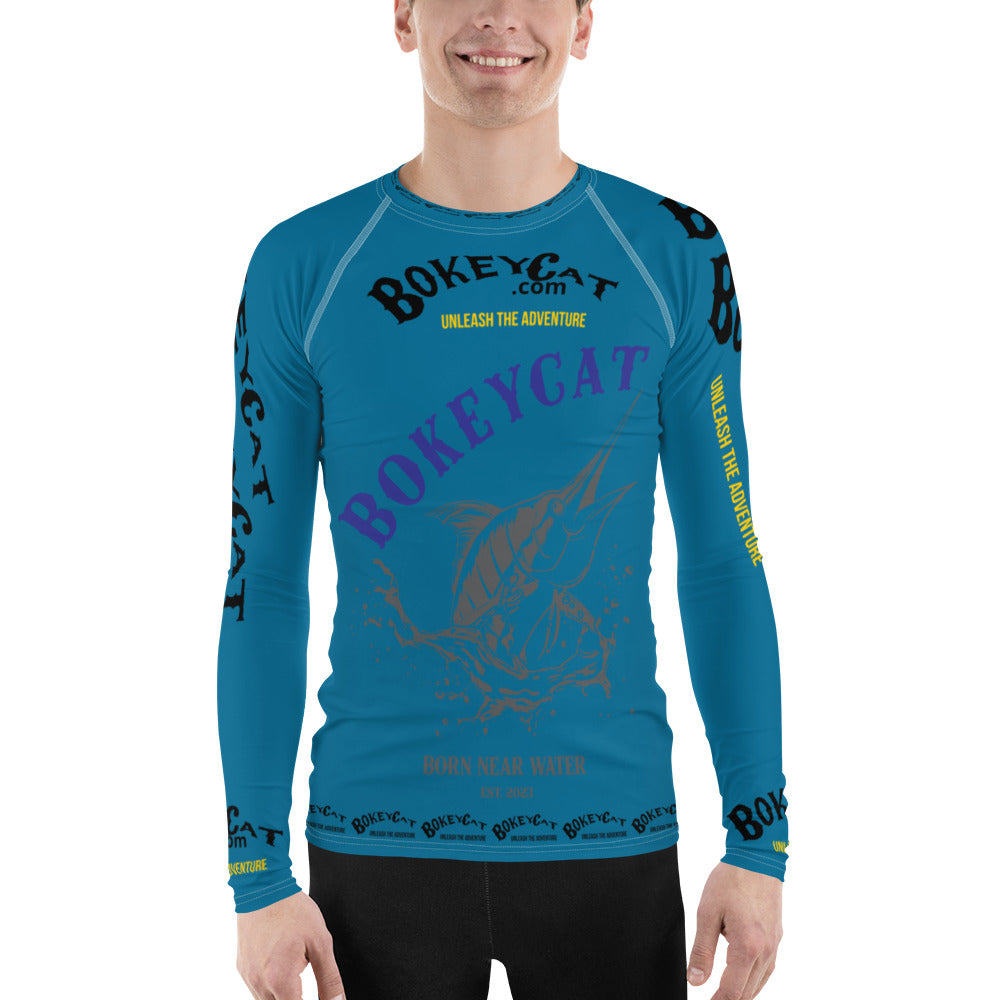 BokeyCat .com Men's Rash Guard