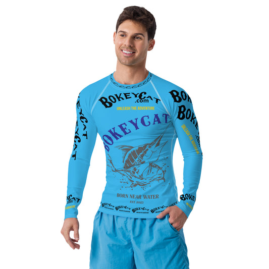 BokeyCat ,com Men's Rash Guard