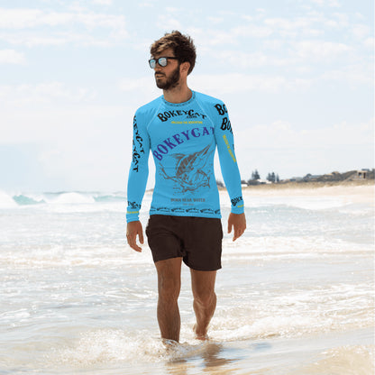 BokeyCat ,com Men's Rash Guard