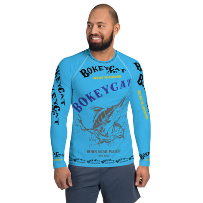 BokeyCat ,com Men's Rash Guard