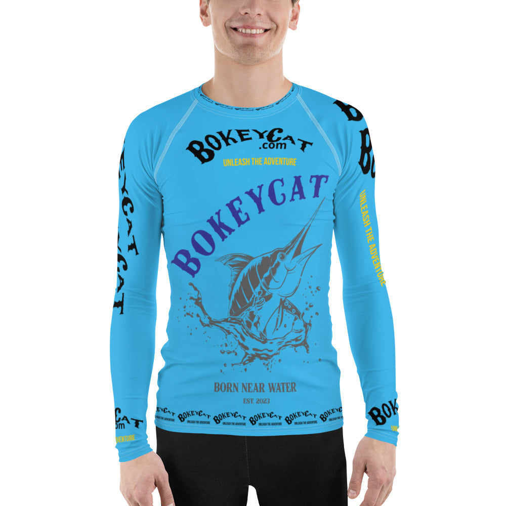 BokeyCat ,com Men's Rash Guard