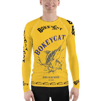 BokeyCat .com Men's Rash Guard