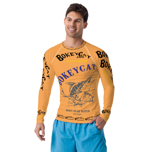 BokeyCat .com Men's Rash Guard