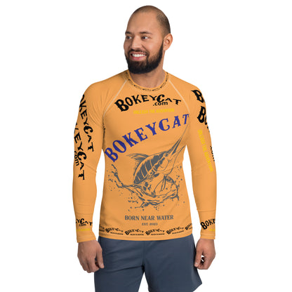 BokeyCat .com Men's Rash Guard