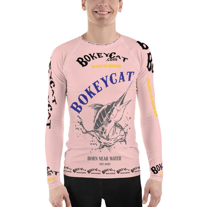 BokeyCat .com Men's Rash Guard