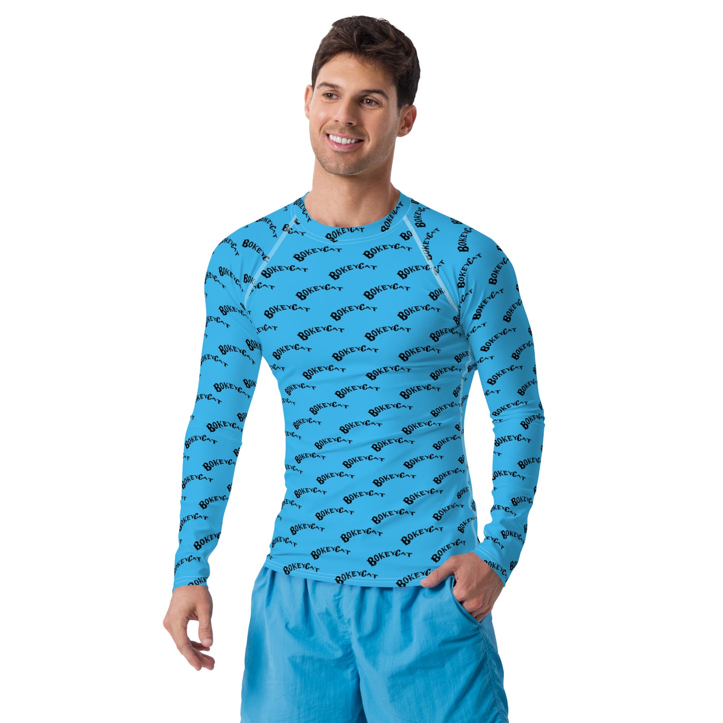 BokeyCat Men's Rash Guard