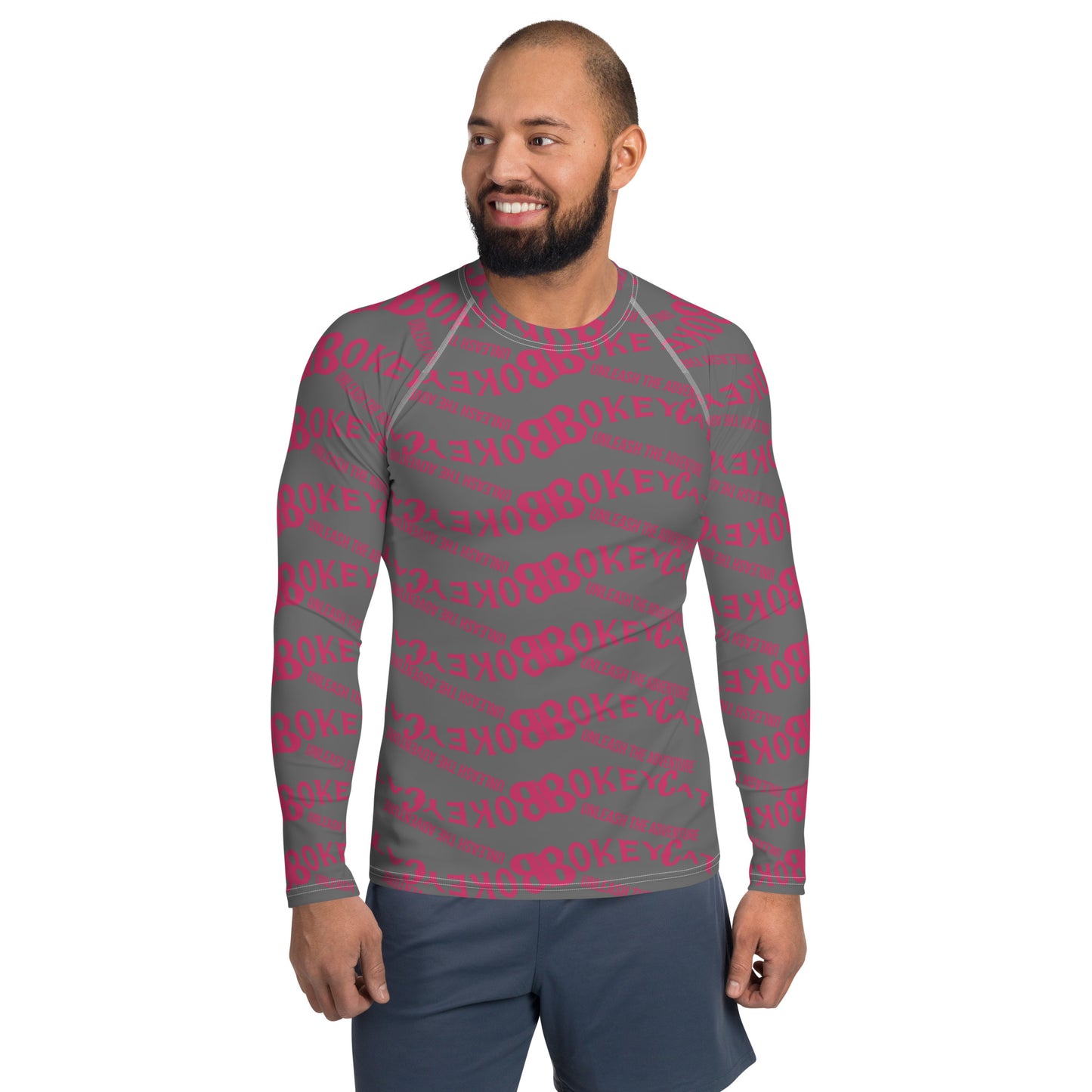 BokeyCat Men's Rash Guard