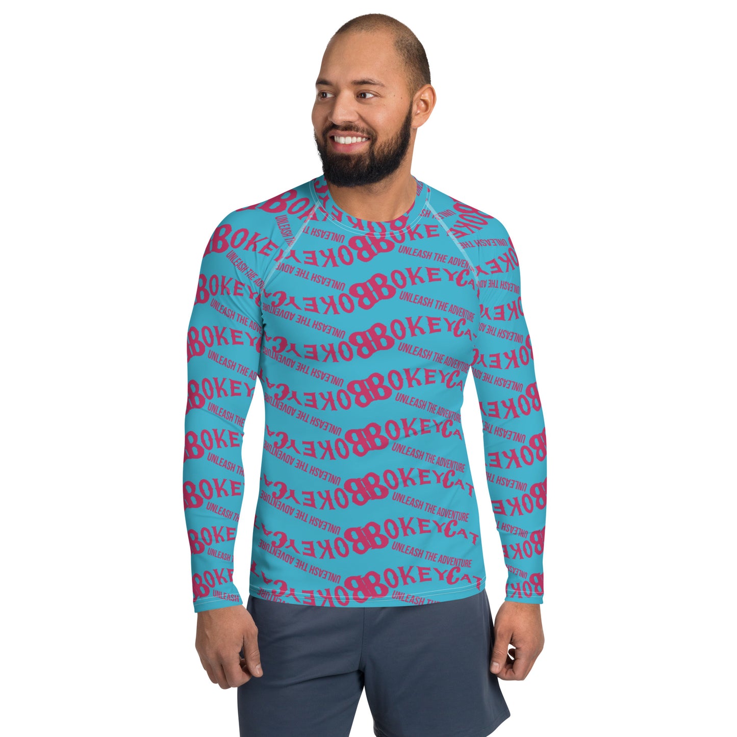 BokeyCat Men's Rash Guard