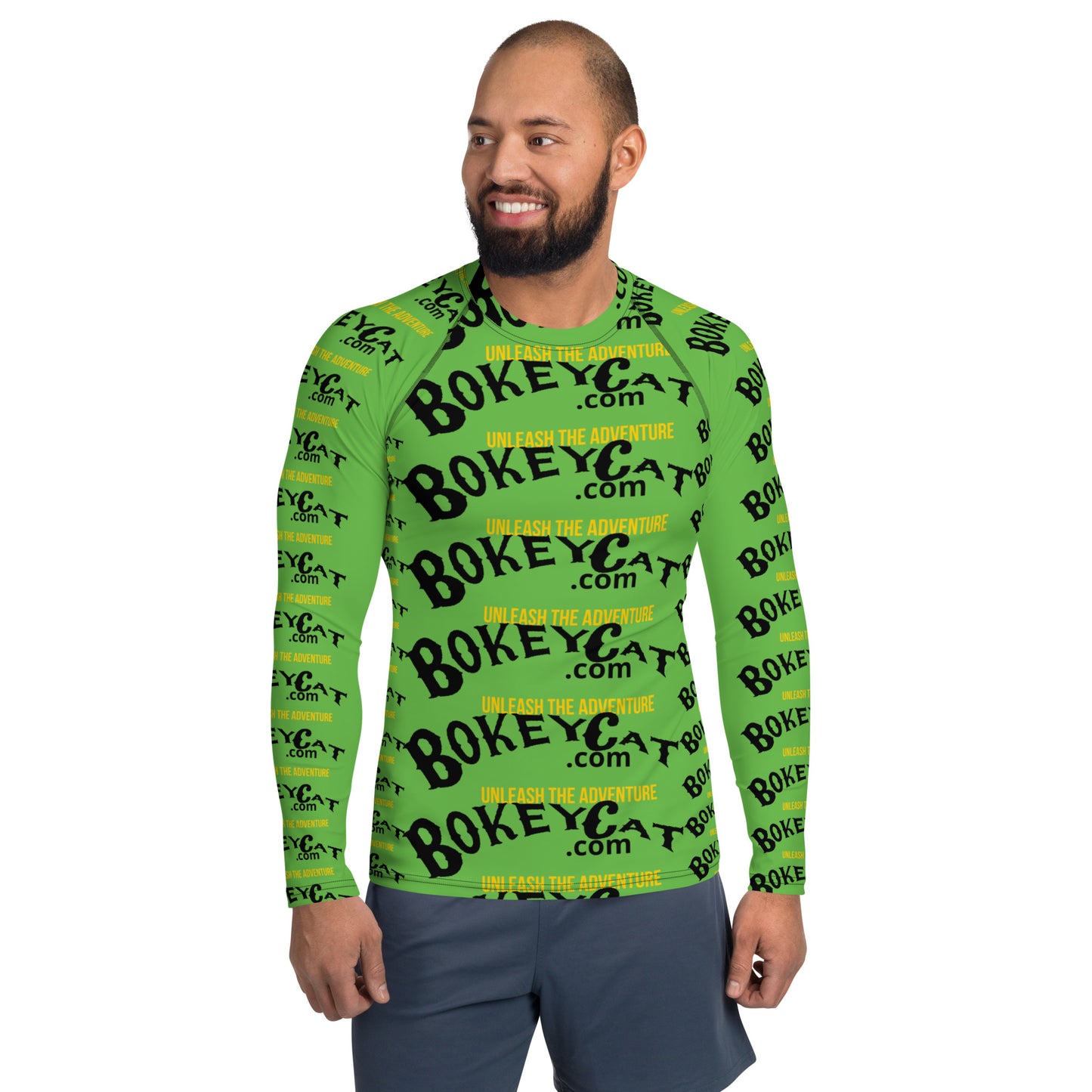 BokeyCat Men's Rash Guard