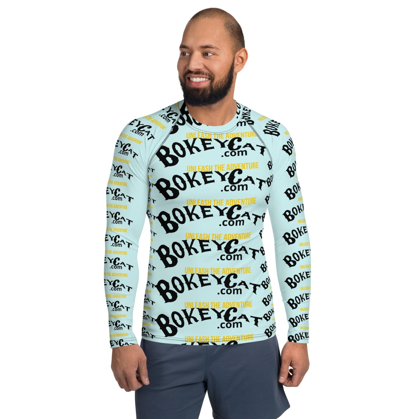 BokeyCat Men's Rash Guard