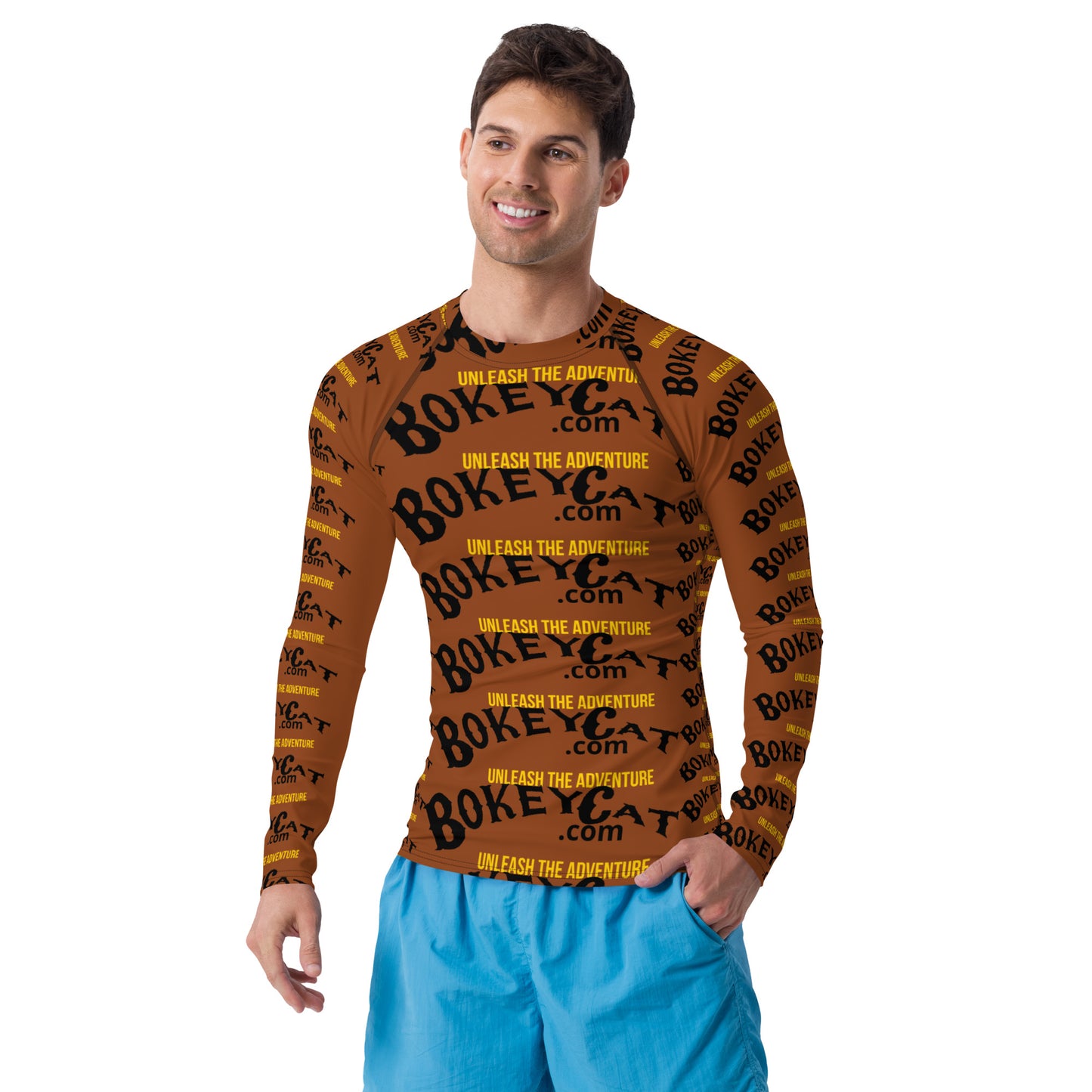 BokeyCat Men's Rash Guard