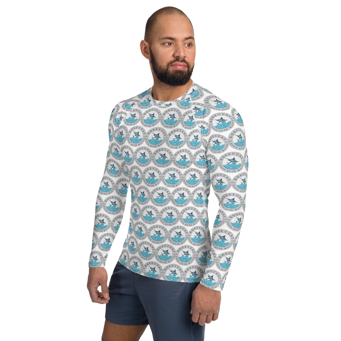 BokeyCat Men's Rash Guard