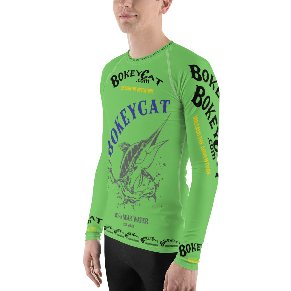 BokeyCat .com Men's Rash Guard