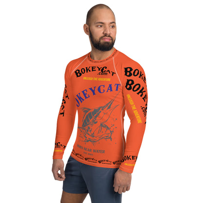 BokeyCat .com Men's Rash Guard