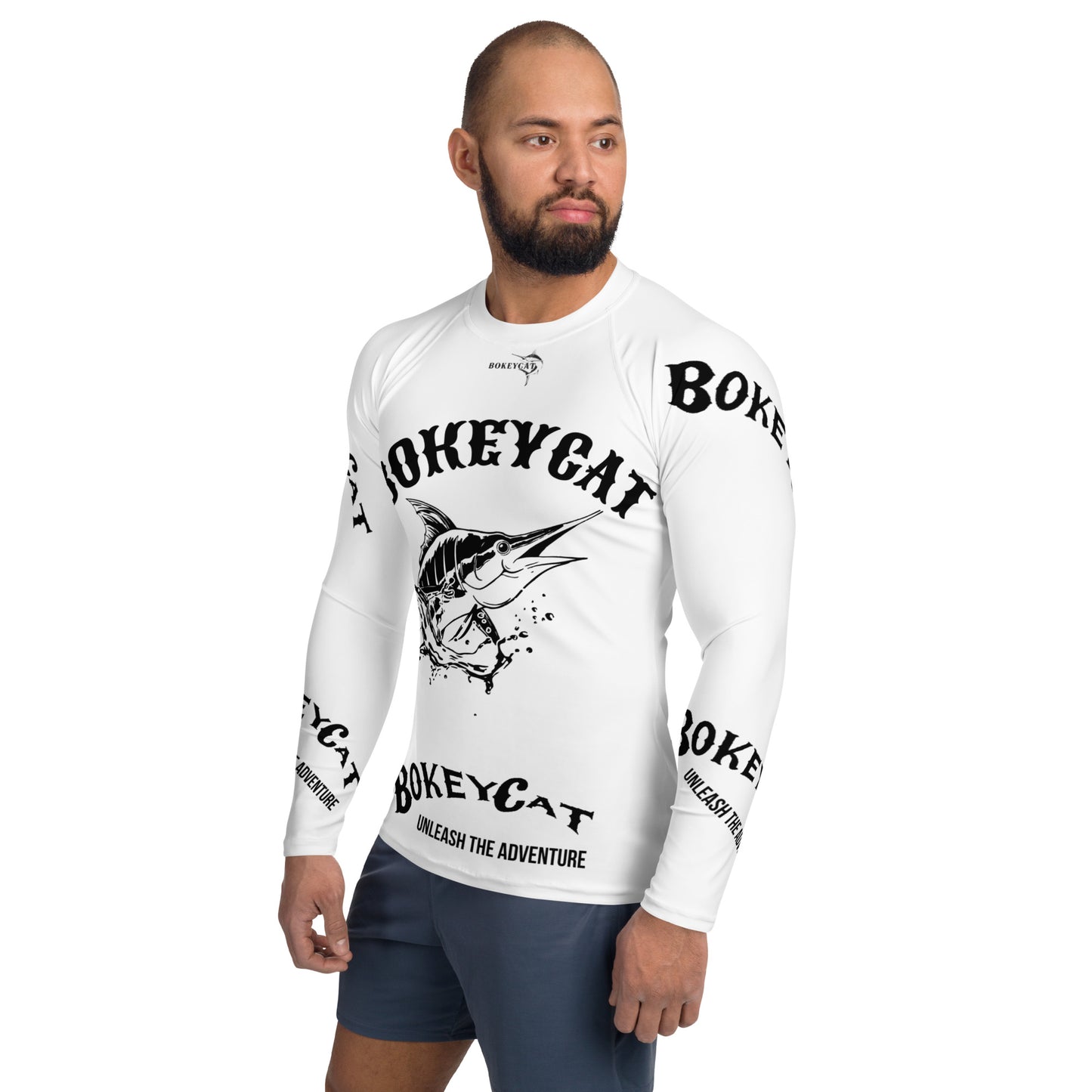 BokeyCat Men's Rash Guard