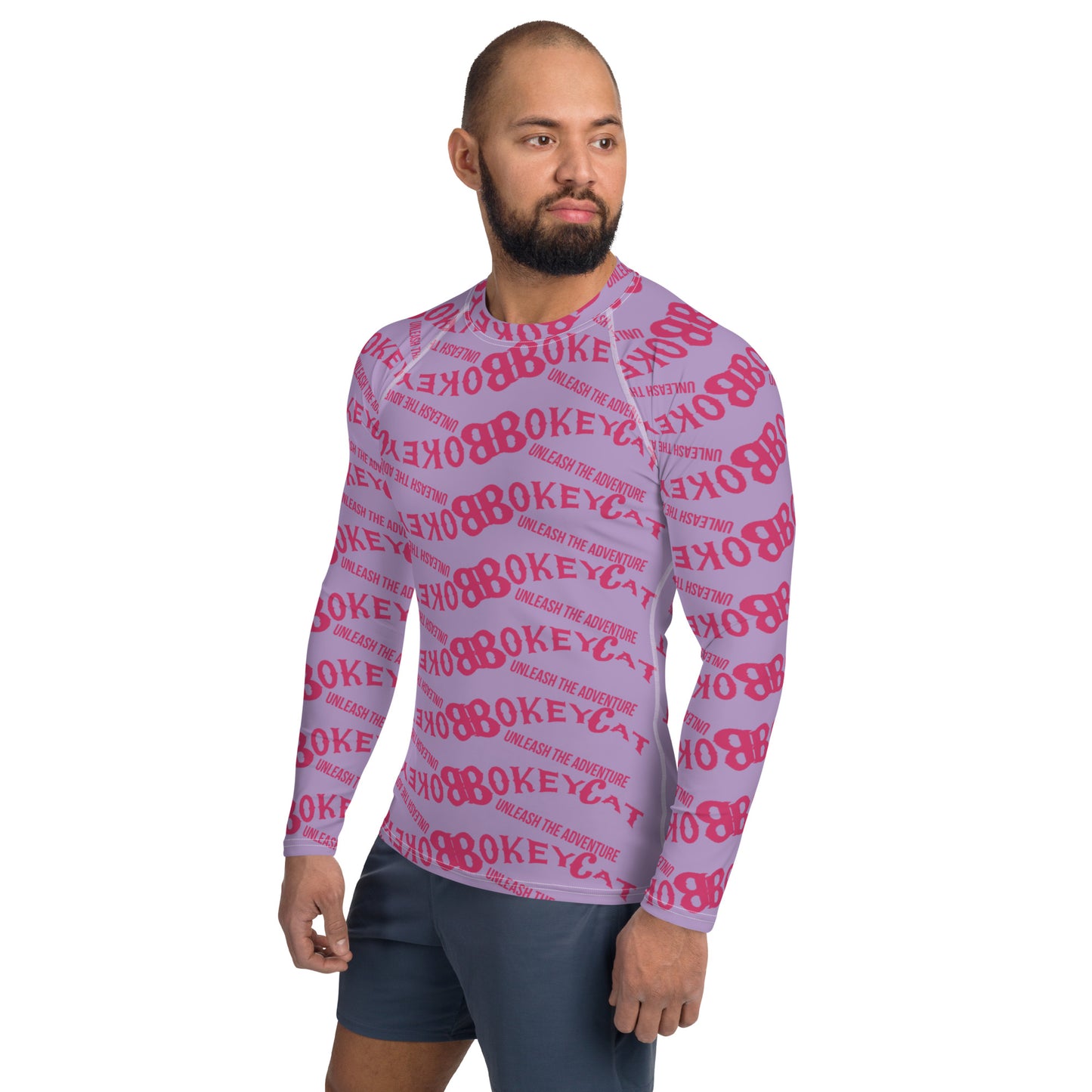 BokeyCat Men's Rash Guard