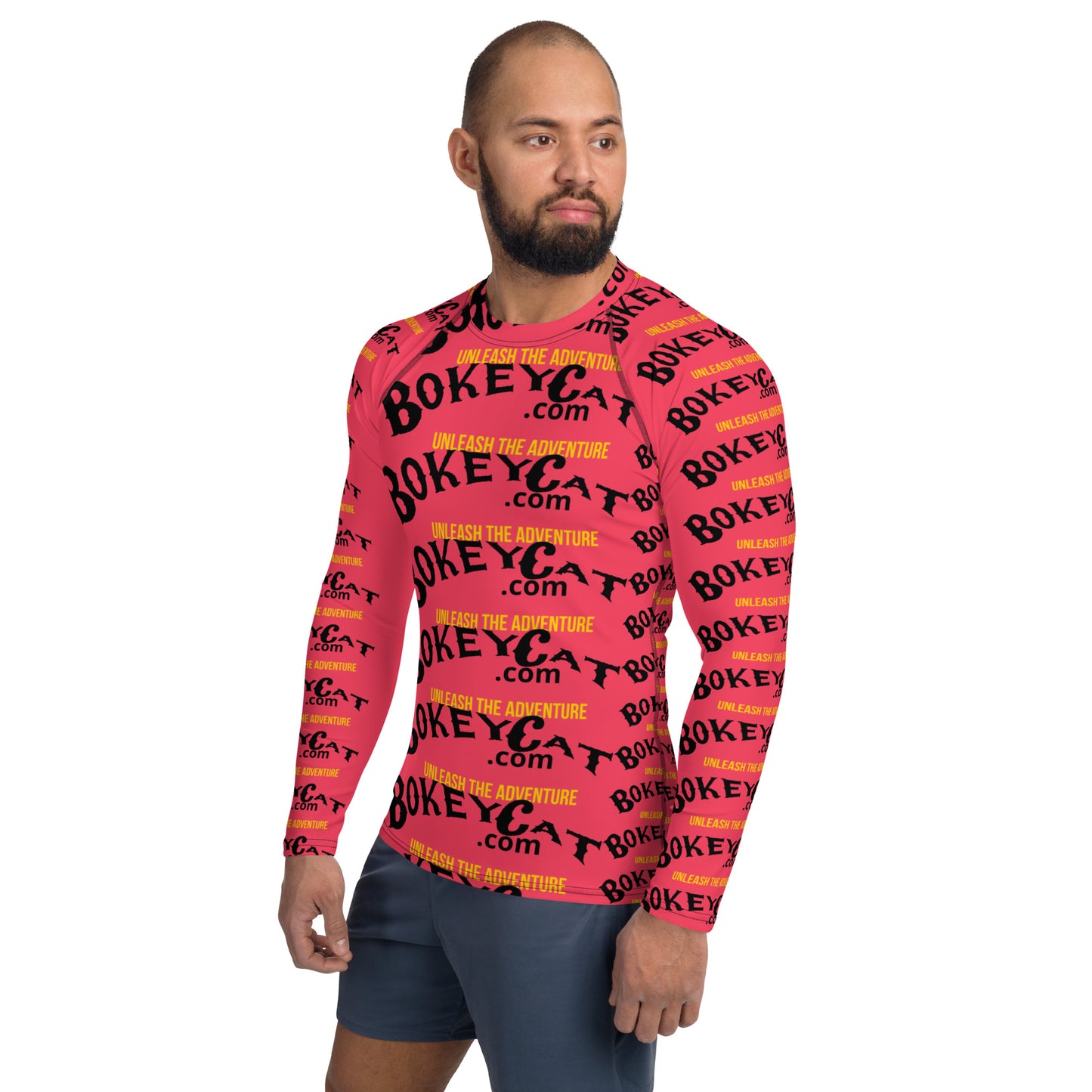 BokeyCat Men's Rash Guard