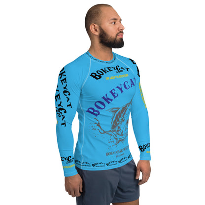 BokeyCat ,com Men's Rash Guard