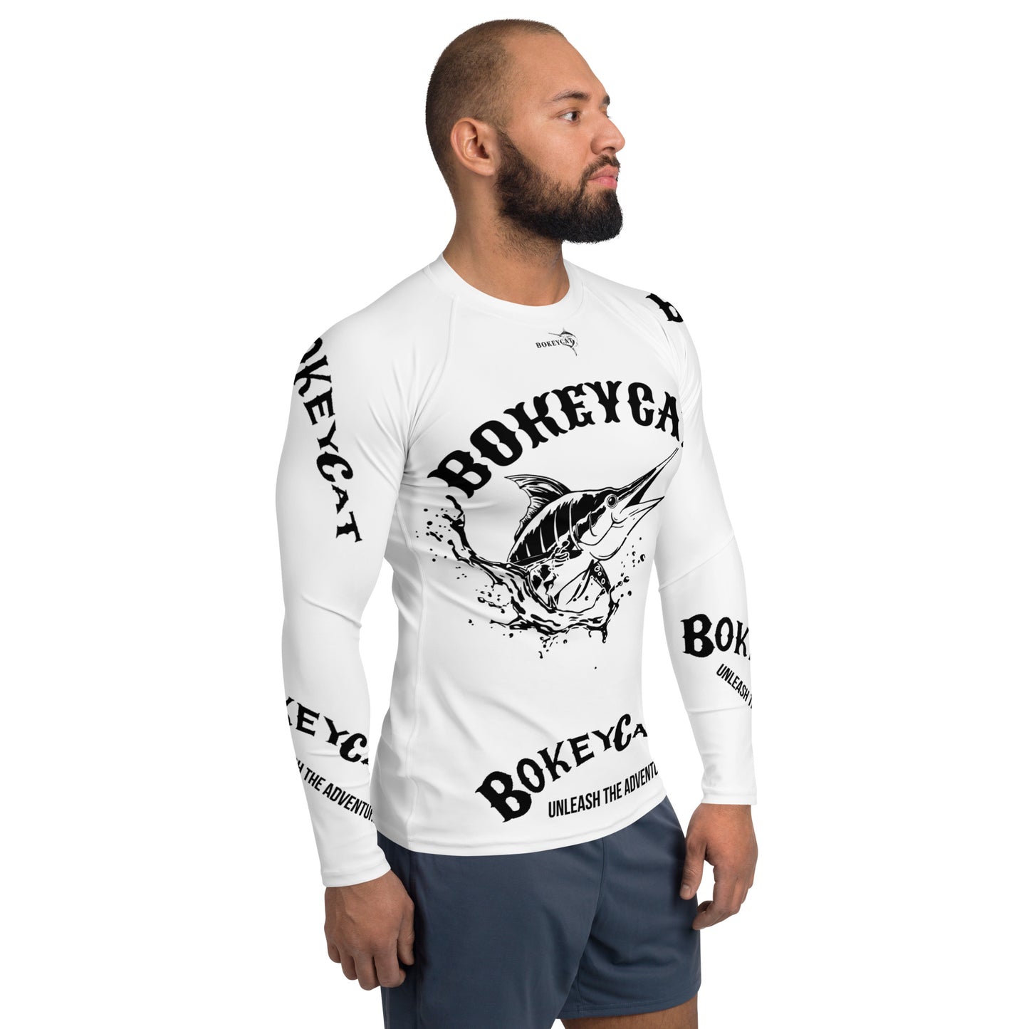 BokeyCat Men's Rash Guard