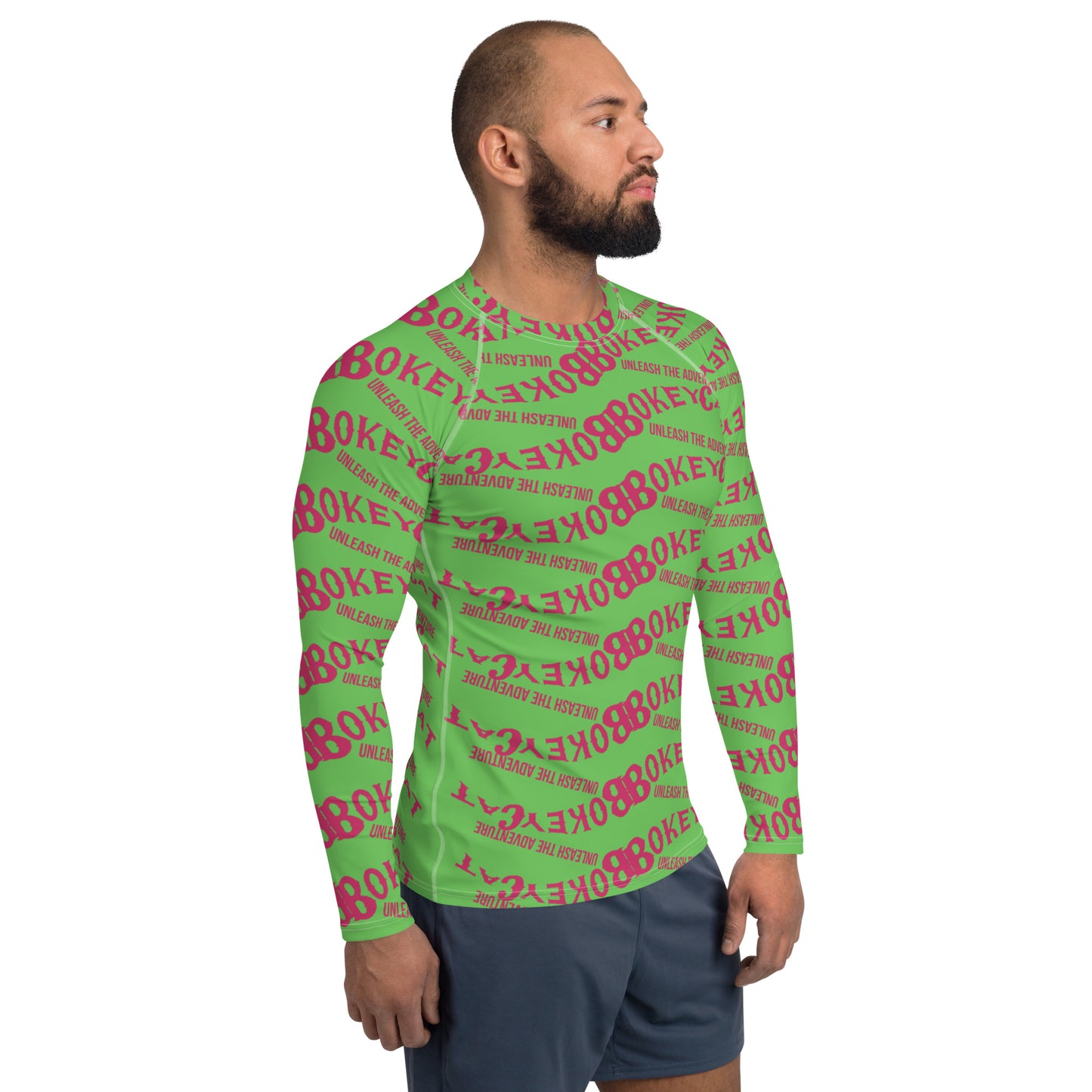 BokeyCat Men's Rash Guard