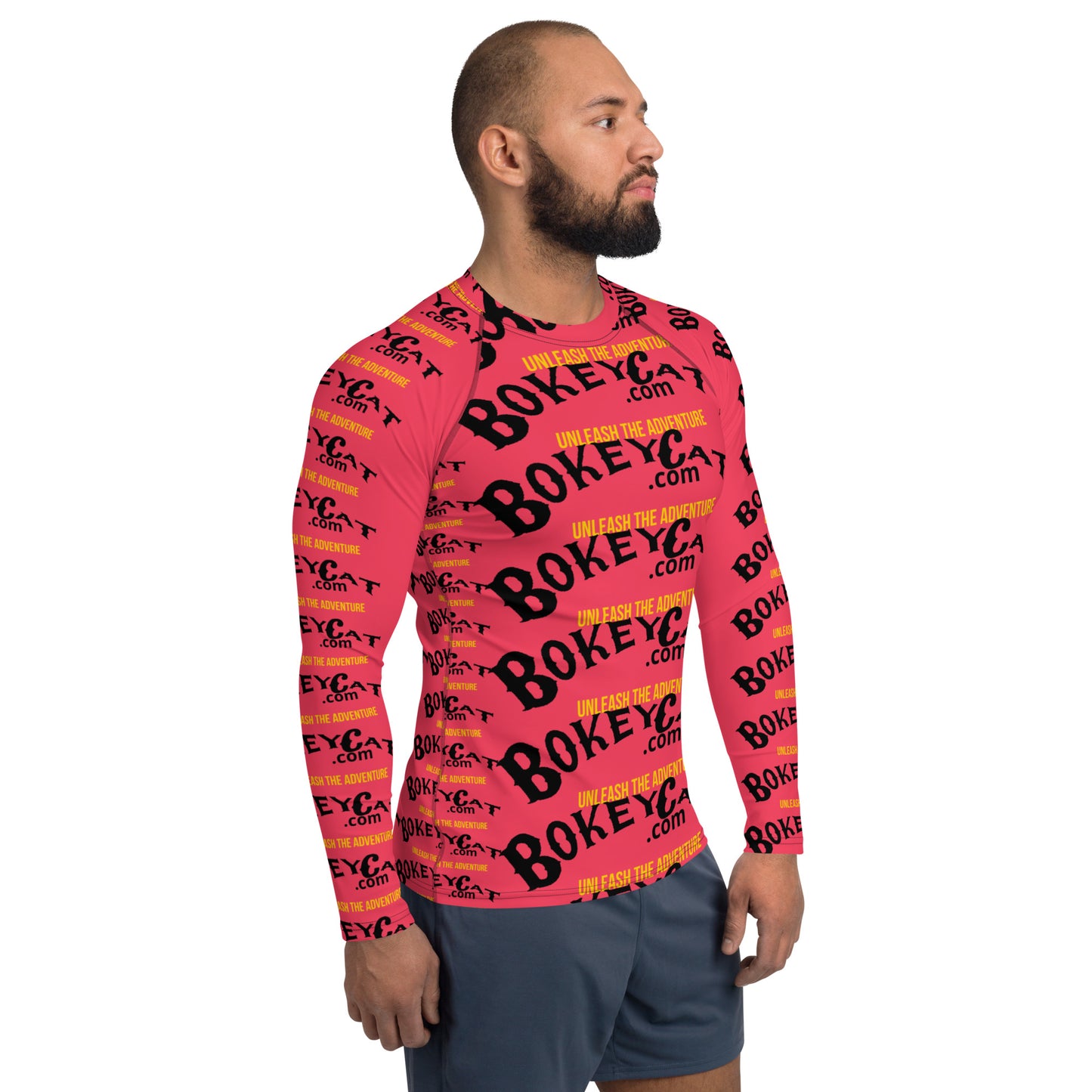 BokeyCat Men's Rash Guard