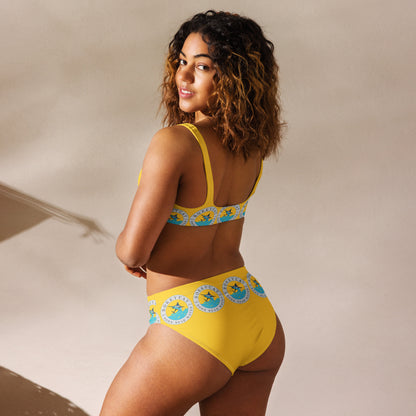 BokeyCat Bokini high-waisted bikini