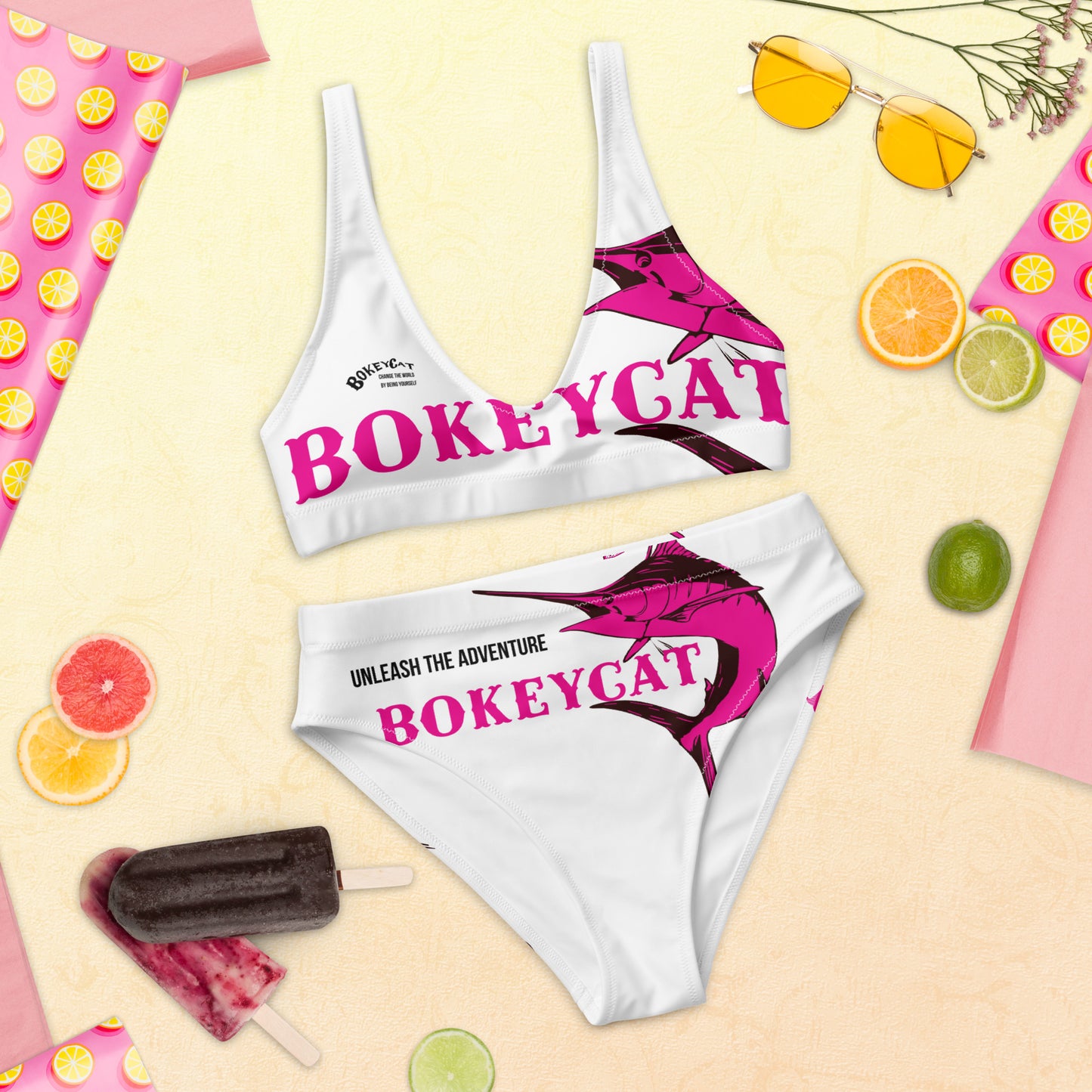 BokeyCat Bokini  high-waisted bikini