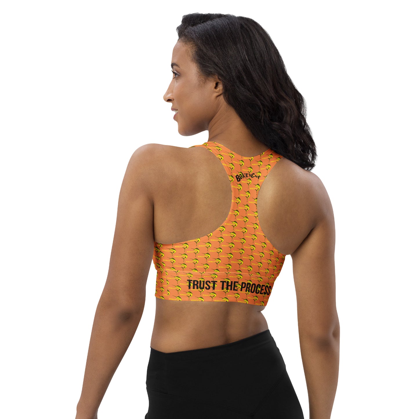 BokeyCat  Longline Sports Bra